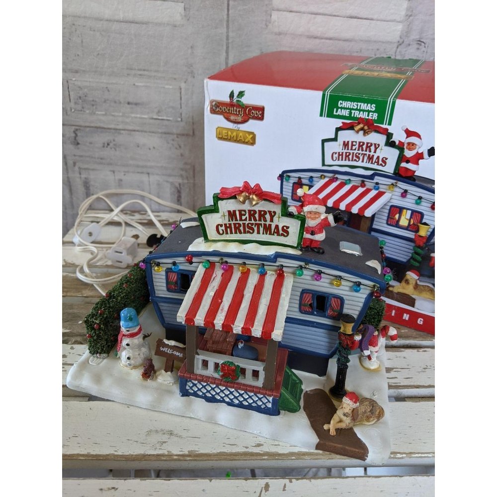 Lemax Christmas‎ lane trailer Coventry cove village